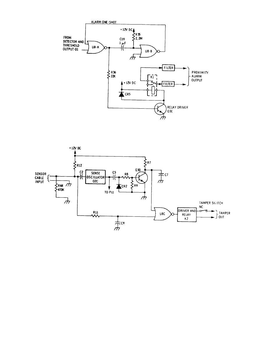 Figure 6-6. Alarm Generator and Relay Driver, Schematic Diagram